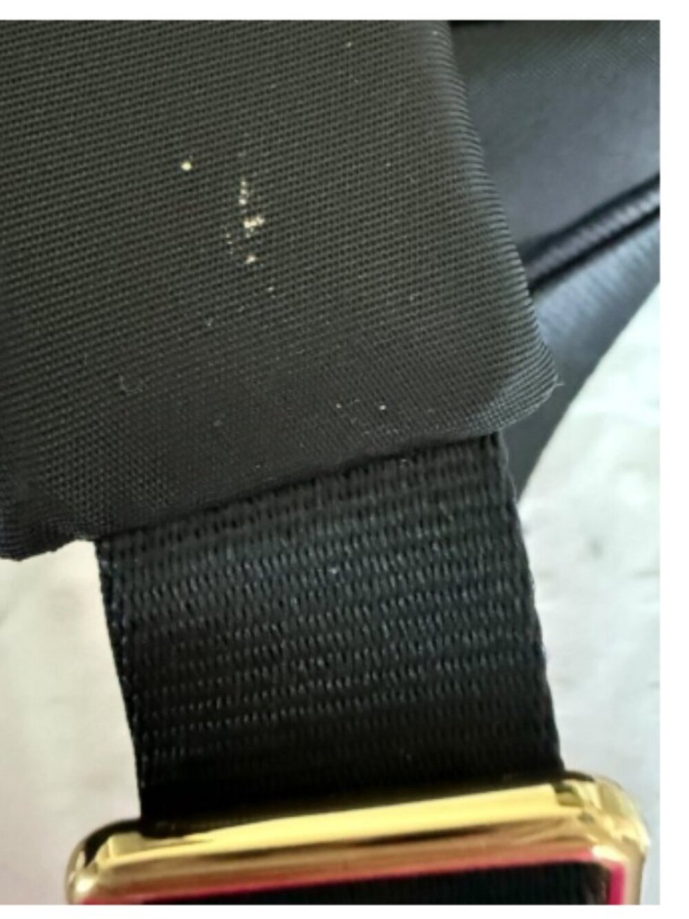 Tumi Black Backpack with Gold Hardware - Picture 3 of 15